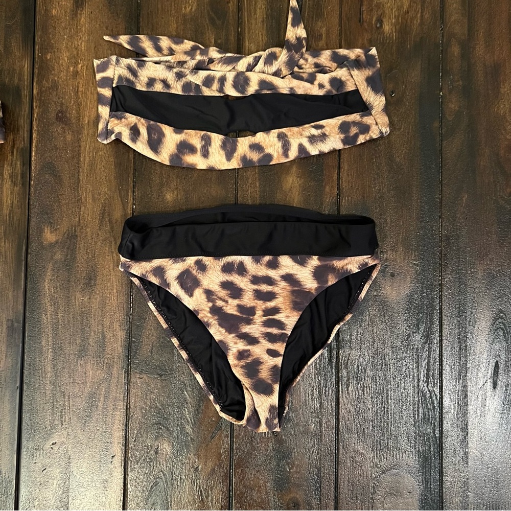 PQ Pilyq Bikini Set High Waist vix